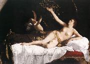 GENTILESCHI, Orazio Danae dgh oil painting on canvas